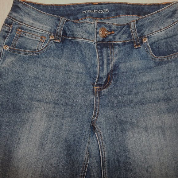 Ladies Maurices Denim Jeans - Size 4 Reg - Regular Straight Leg - Picture 6 of 8